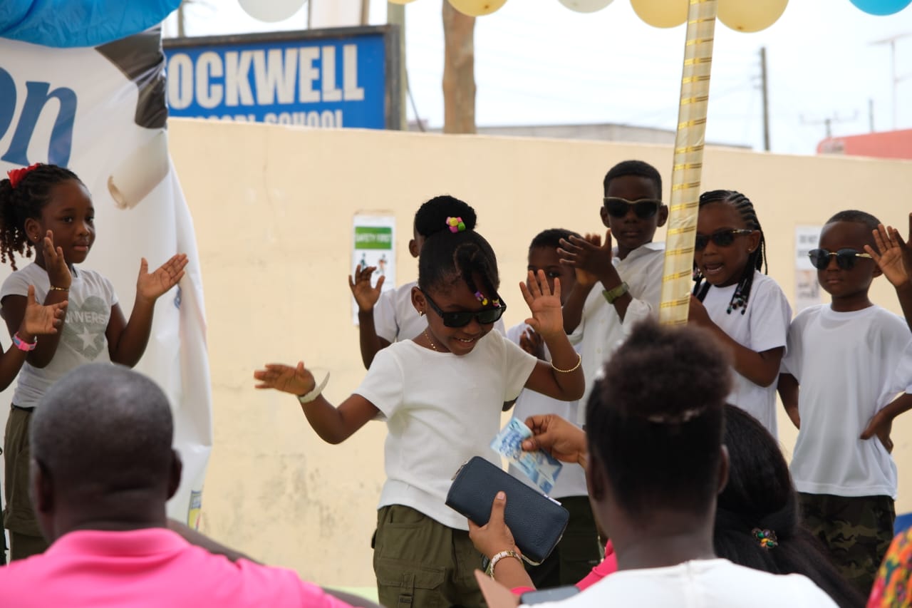 Children performing
