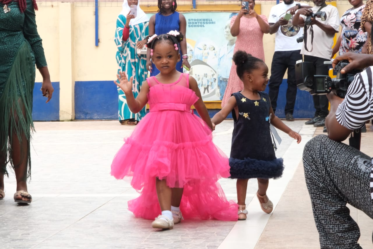 Children at a school programme